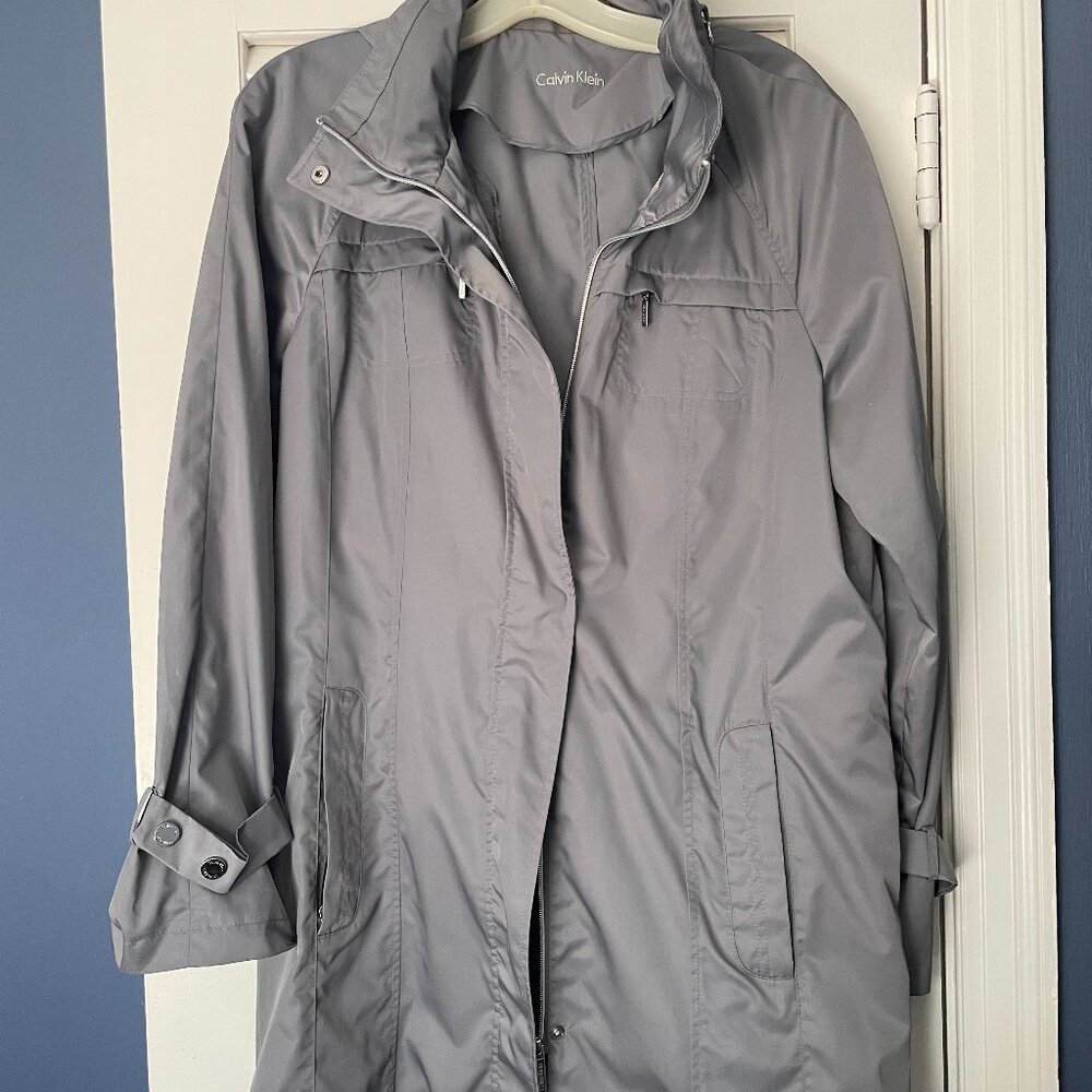 Calvin Klein Rain Jacket with packable bag
